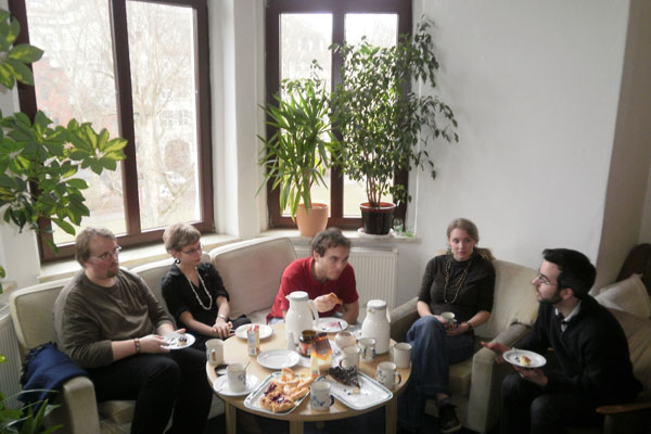 Essen am Sonntag im Saal